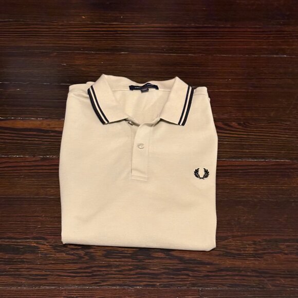 Fred Perry Twin Tipped Slim Fit Polo - Picture 2 of 2